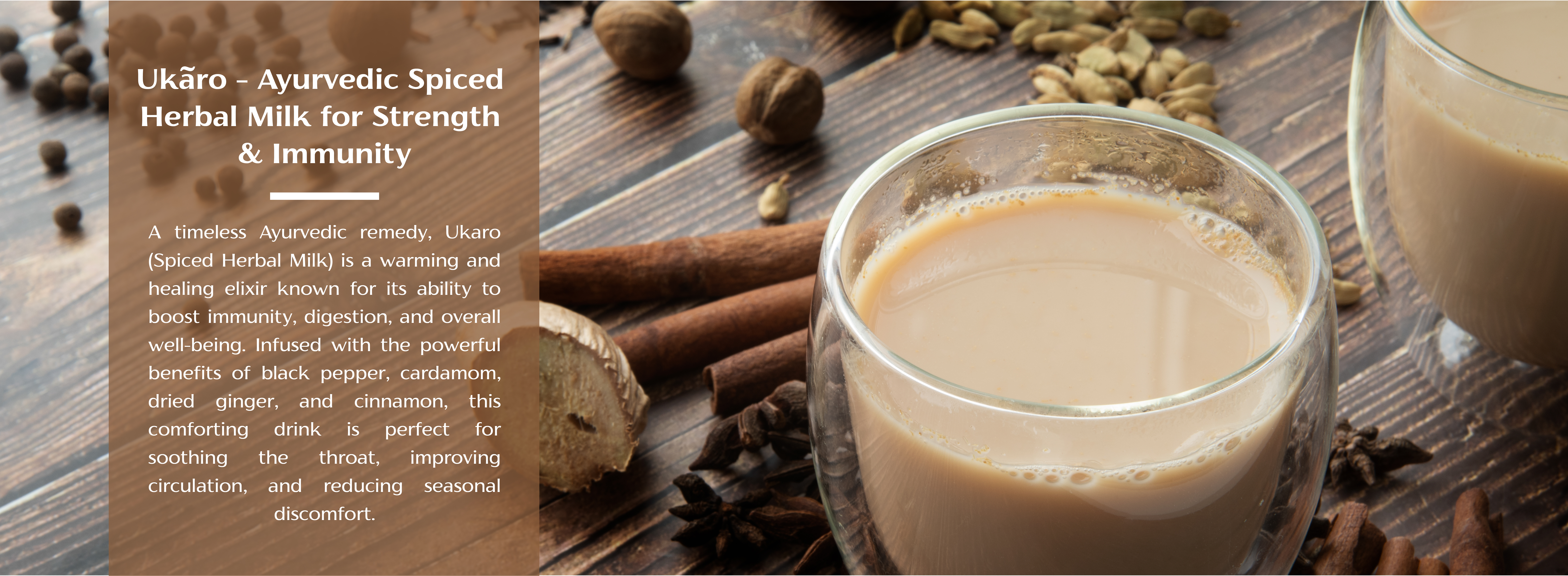 Spiced Herbal Milk